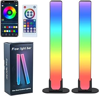 Mcbazel Smart Lighting Barre LED Lights Bars RGB avec Contrôle APP/télécommande RGB Rubans à LED Lampe d