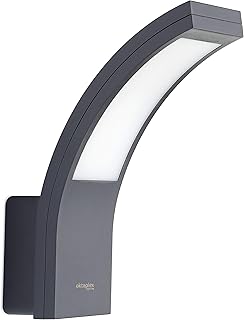 oktaplex lighting applique murale LED Rio 10W | lampe extérieure murale 3000K blanc chaud | Lumière extérieure Ip54 anthracite